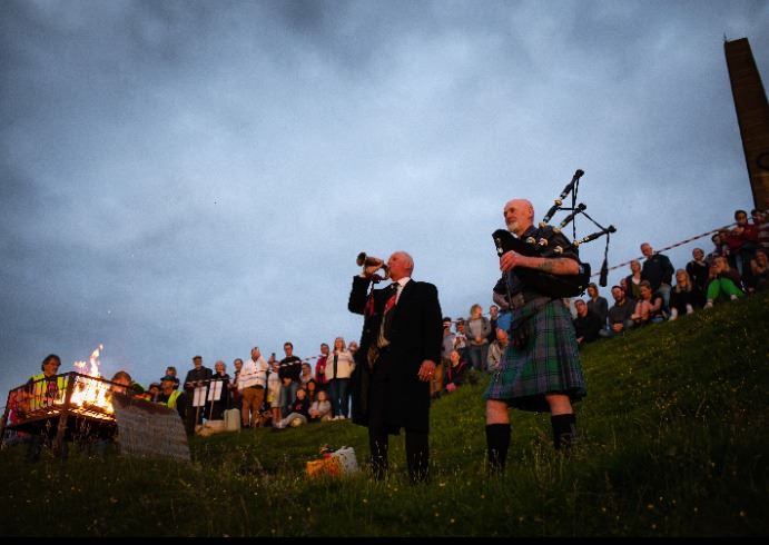 Jubilee Beacons across South Somerset