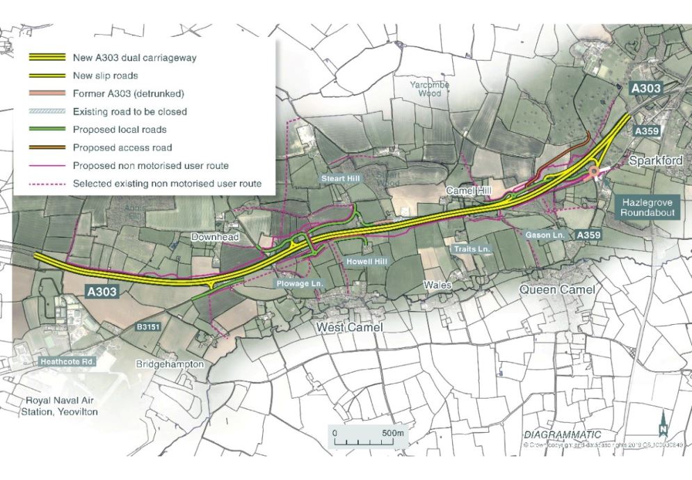 Next phase of A303 Sparkford works to start in May