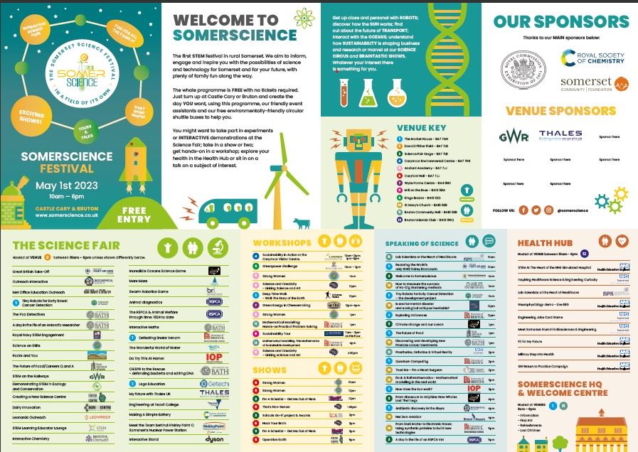 SOMERSCIENCE – THE RURAL SCIENCE FESTIVAL IN A FIELD OF ITS OWN