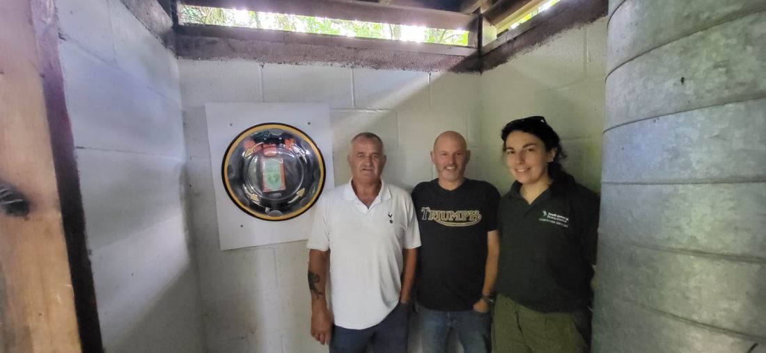 Lifesaving defibrillator fitted at Chard Reservoir LNR welcomed